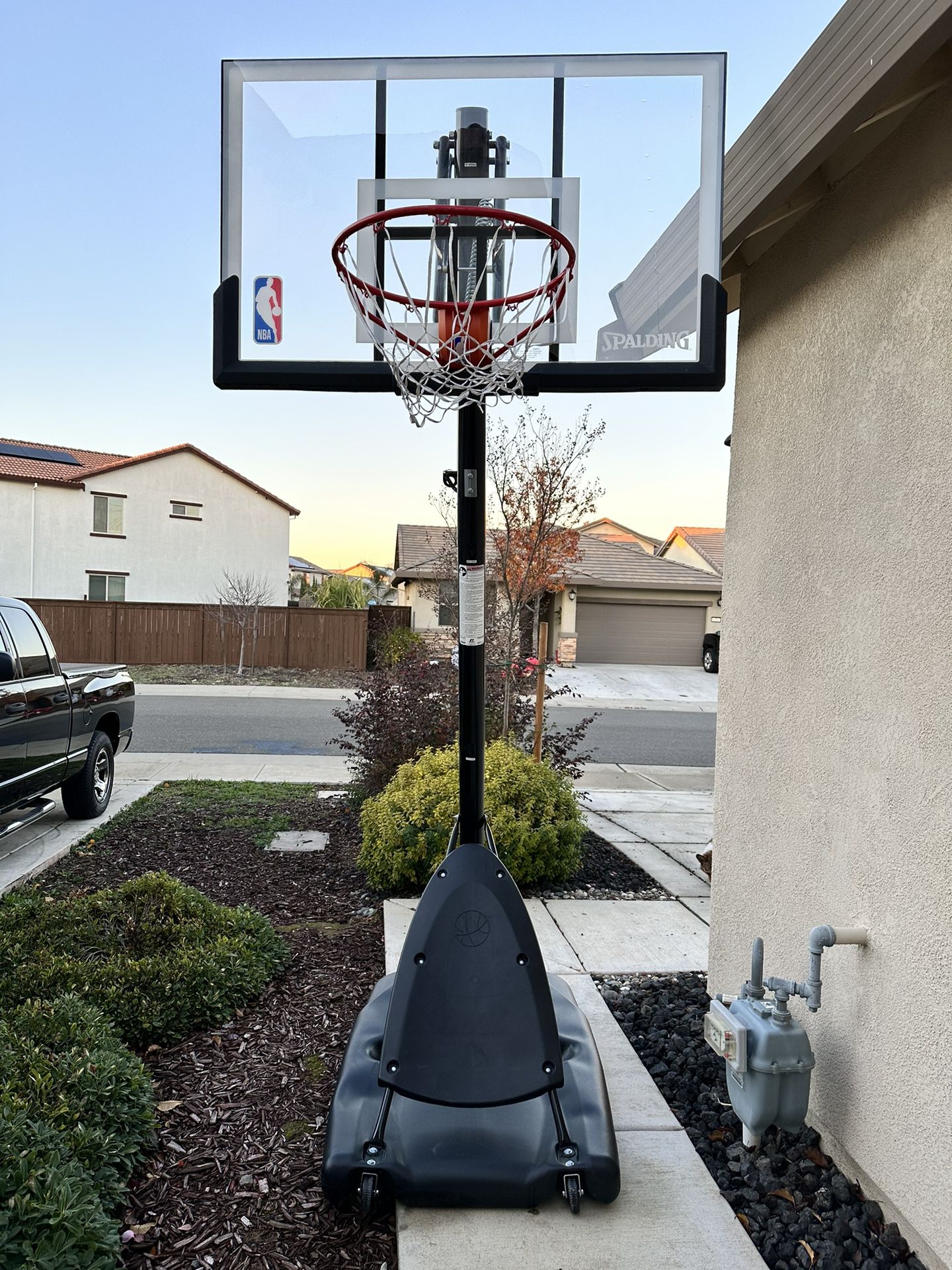 Spalding Adjustable Height Basketball Hoop