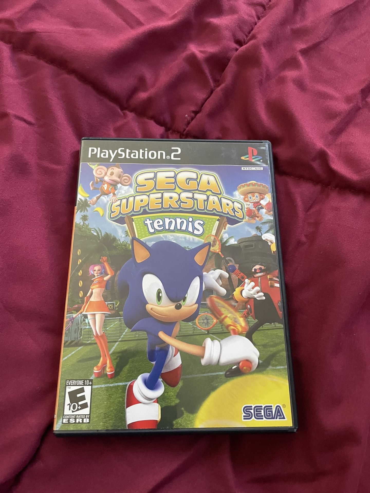 SEGA Superstars Tennis PS2 Game