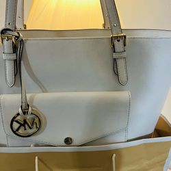 Michael Kors Tote Bag White 