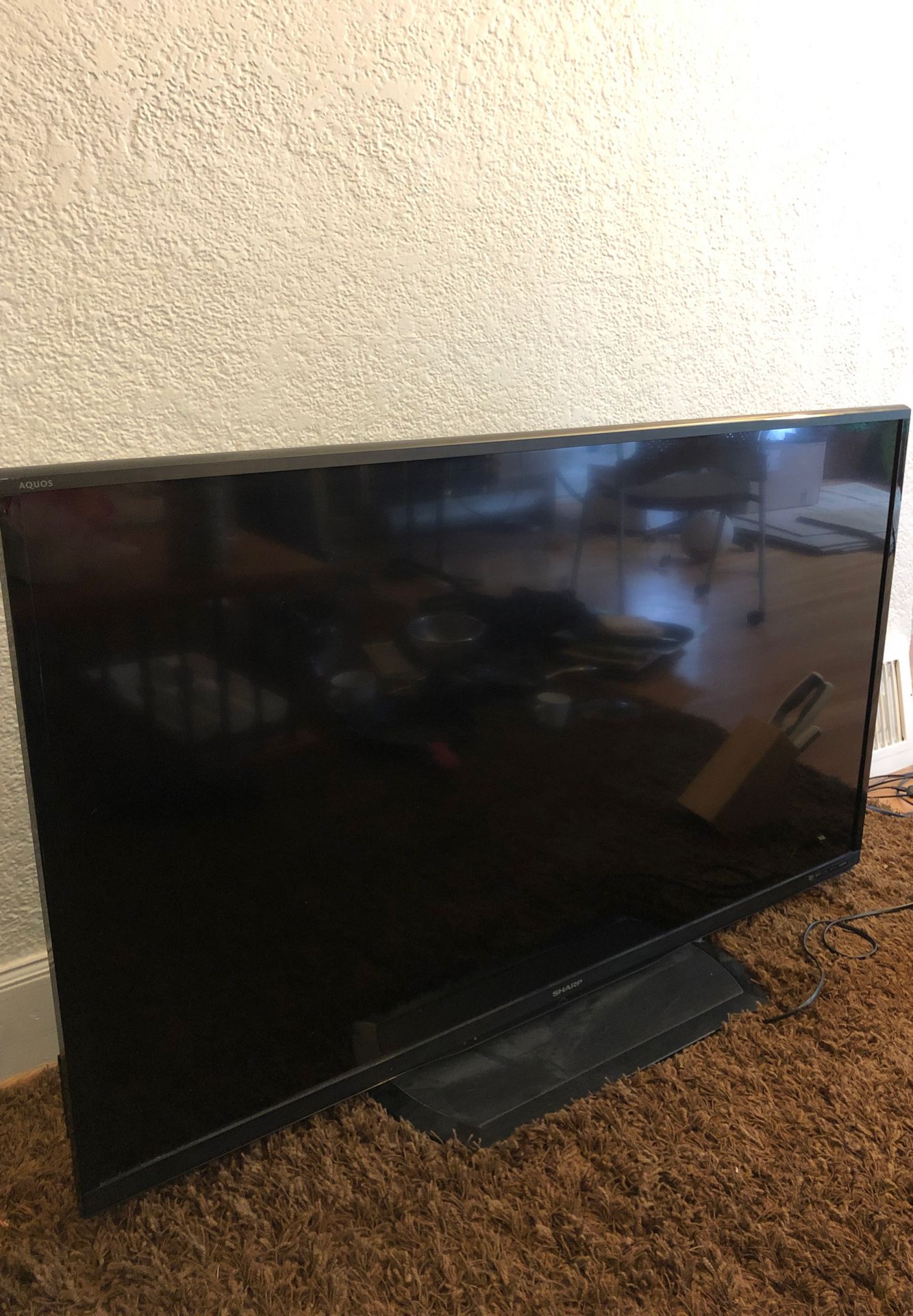 60” Sharp LCD TV w/ mount