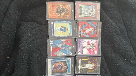 Sports cards.