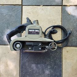 Porter cable belt sander