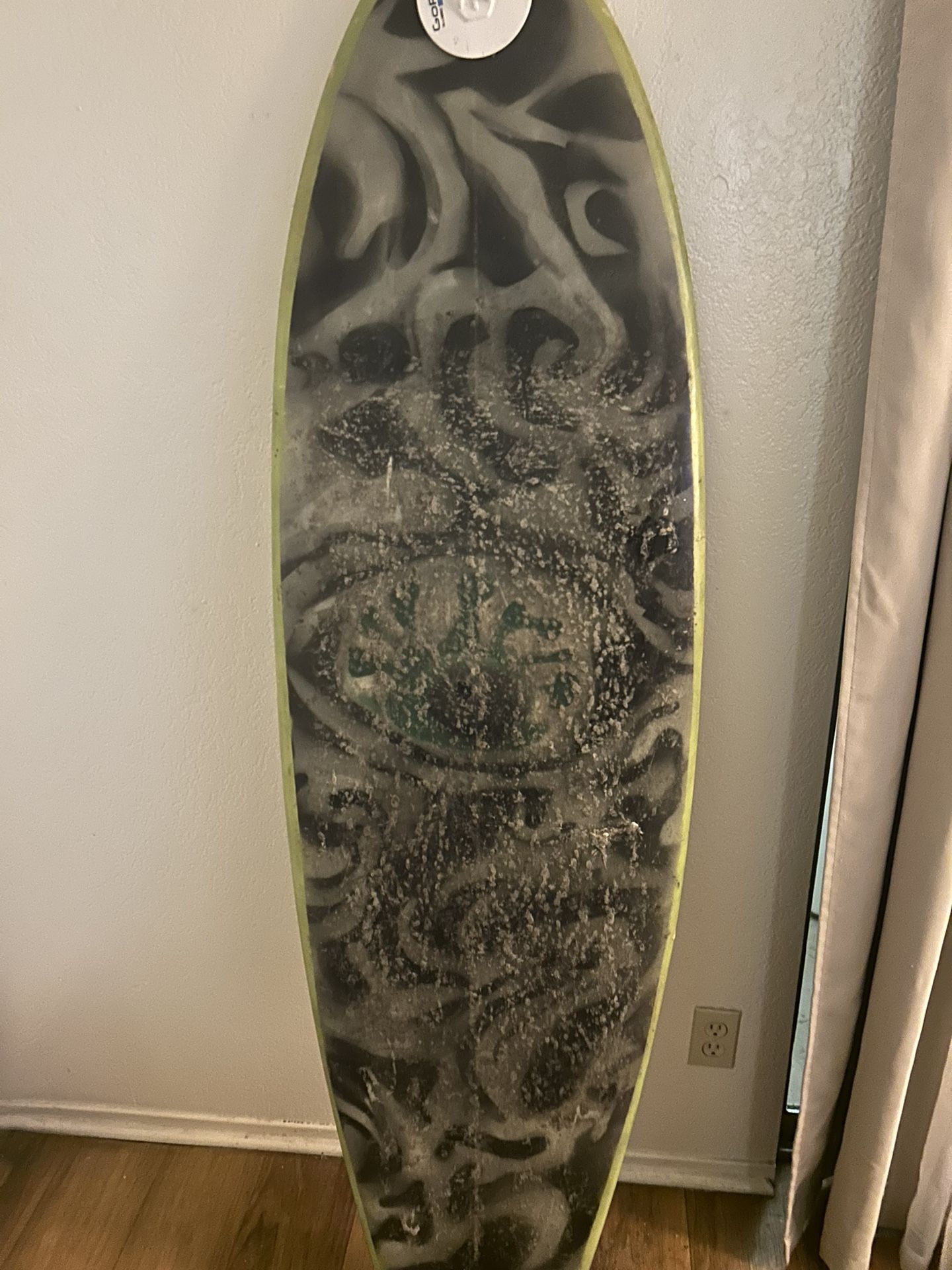 Custom Painted Surfboard