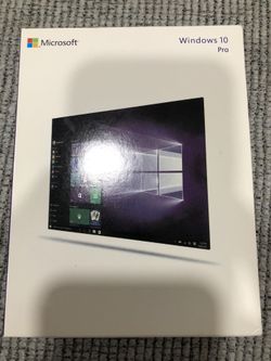 Microsoft Windows 10 Professional Edition