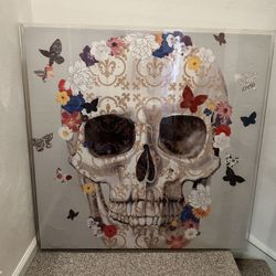 Large Artwork On Protected Canvas 