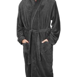 Fleece Light Blur Robe For Men (new)
