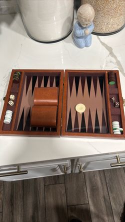 Mini Backgammon Board