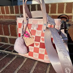 Pink Hearts Betsy Johnson Bag