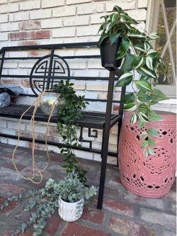 3 Artificial Hanging Plants