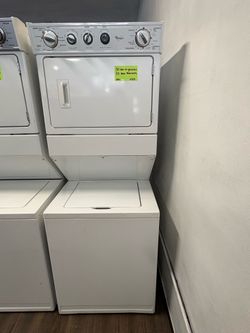 Combo de lavadora y secadora de gas