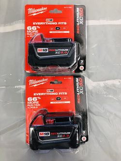 Milwaukee 5Ah 18v Batteries