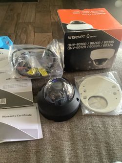 WISENET QNV- 6012R1 SECURITY CAMERA