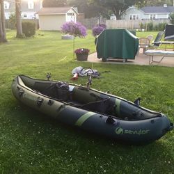 Kayak Inflatable fishing Sevylor Colorado HF Angler 2 person for Sale in  Hartford, CT - OfferUp