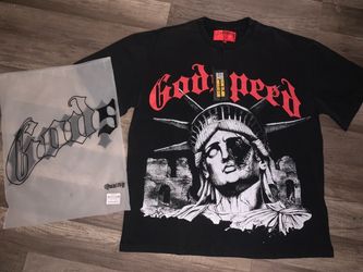 Godspeed Statue of Liberty t-shirt vintage black