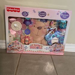 Brand-new Fisher-Price little buttons playtime musical gym