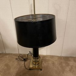 Vintage Brass Desk Lamp