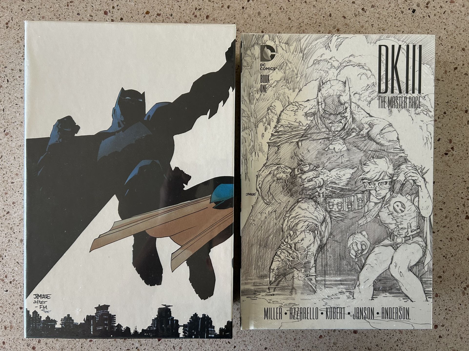 DC Comics Dark Knight 3: The Master Race Hardcover (complete set)