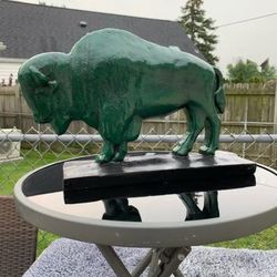 The Old Irish Buffalo Statue