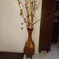 Large Metal Vase