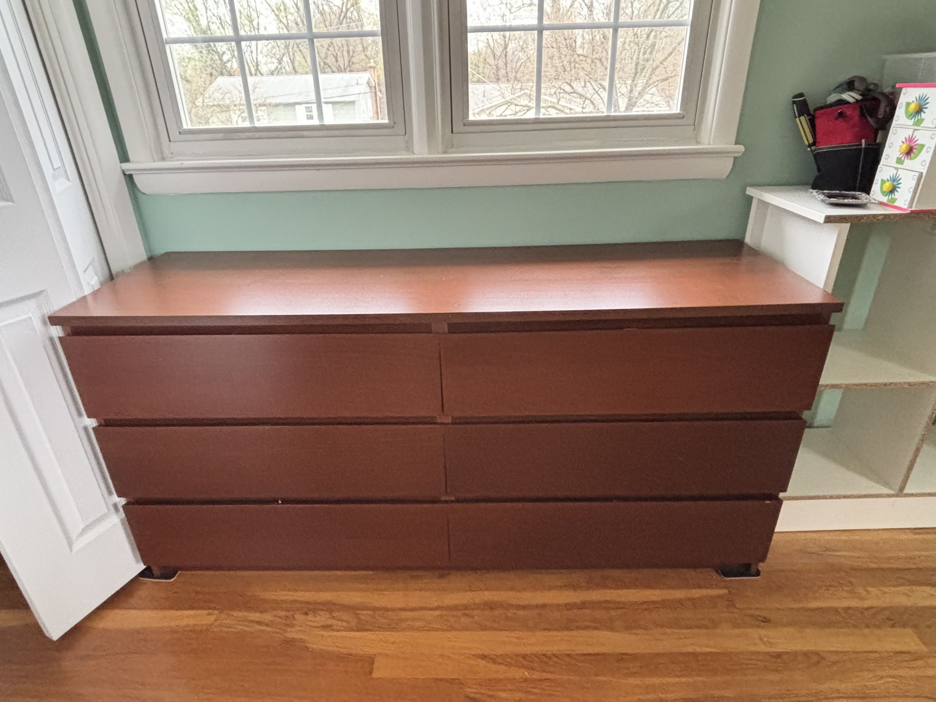 Malm 6 drawer dresser