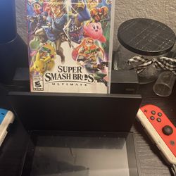 Nintendo Switch & Super Smash Bros Game 