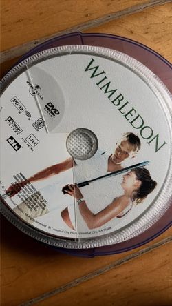 Wimbledon DVD Movie Disc