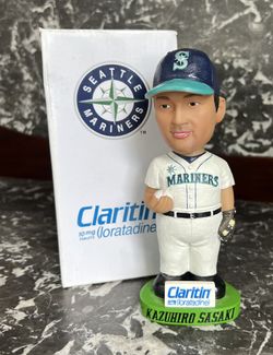 Kazuhiro Sasaki Bobble Head - Seattle Mariners vs Baltimore Orioles 09/08/2001