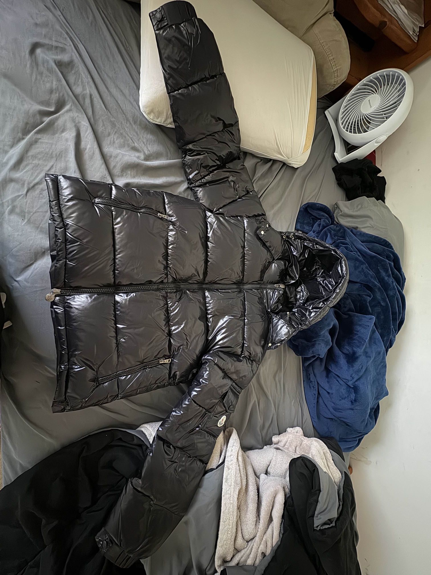 Moncler Jacket Black (Shipping Only) Dm Fa Payment