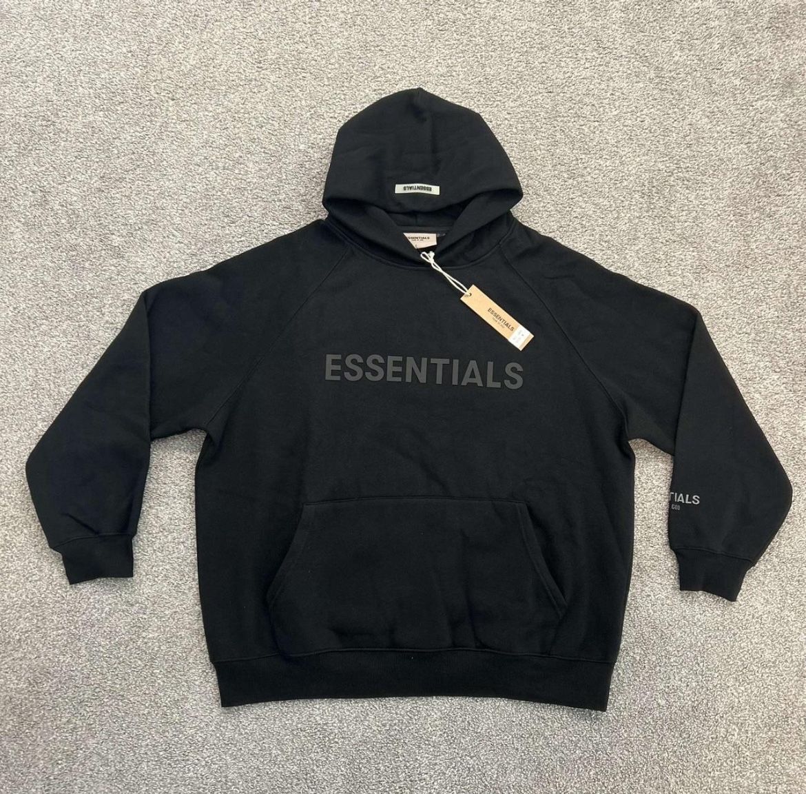 Essentials Hoodie - Black | Size M & S | Brand New with Tag