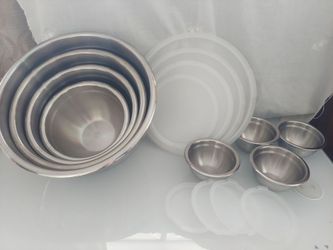 STAINLESS STEEL MIXIBG BOWLS