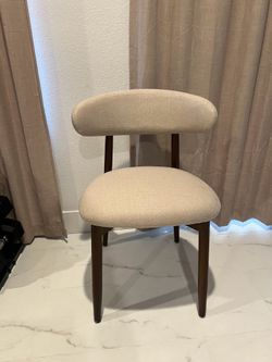 Brand new mid century modern side chair