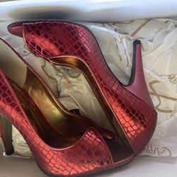 Red Heels  Size 6