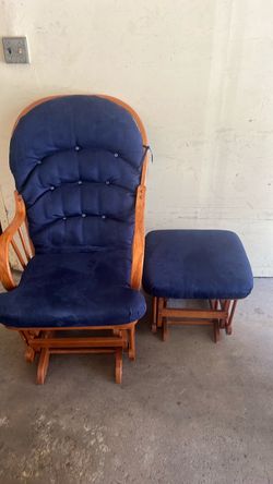 Glider chair and stool
