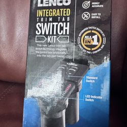 Lenco Integrated trim tab switch kit