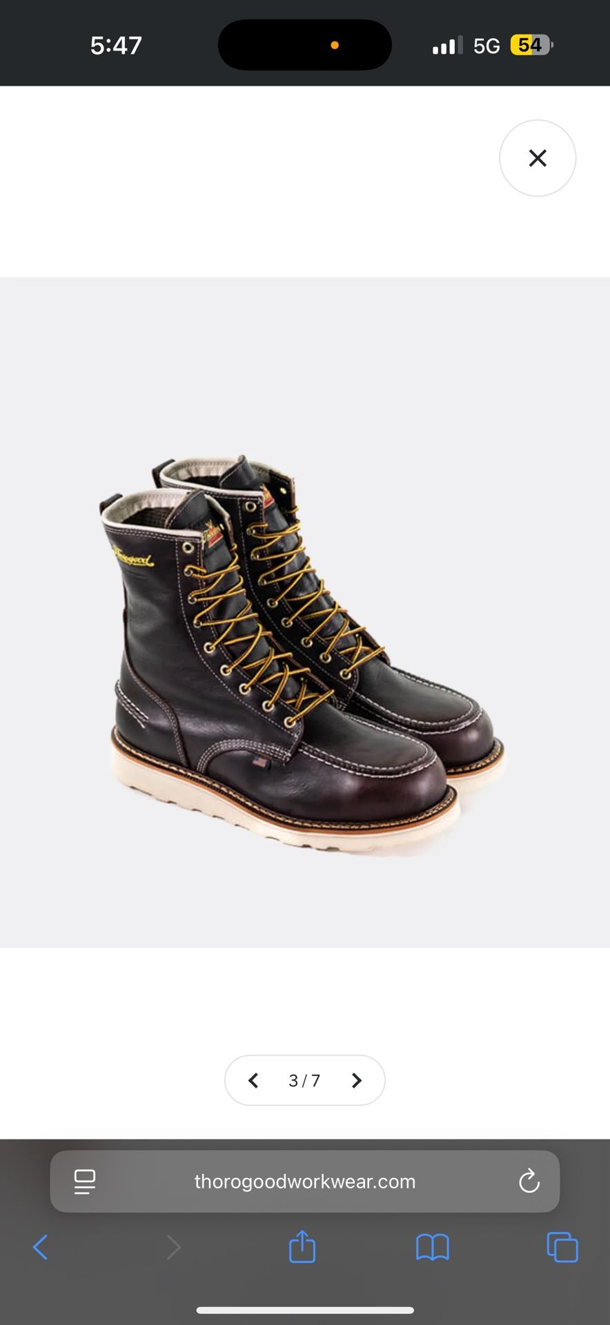 THOROGOOD BOOTS