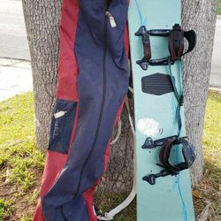 Burton 156 Snowboard With Bag