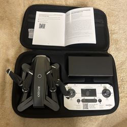 4K GPS Drone + 2 Batteries & Case 