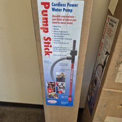 NEW Reed Cordless Power Water Pump Stick CP15-38B