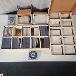 Hockey Card Collection + Signed Puck