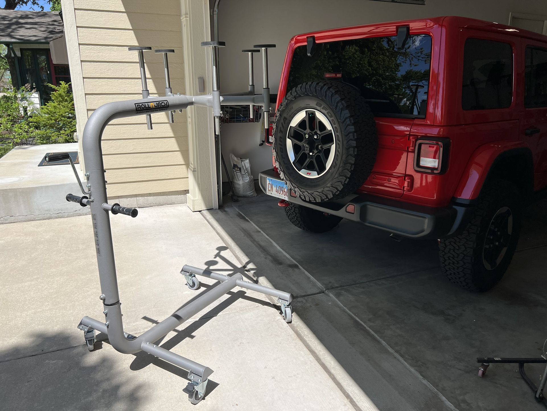 RollnJack Jeep Hardtop Lift
