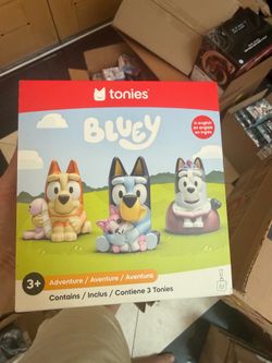 Tonies bluey tonie figurine 3 pack set BRAND NEW