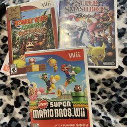 Nintendo Wii Games Mario’s And DK $20 Each