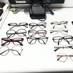 Women’s Lots of Used Eyeglasses (Burberry, Prada, Miu Miu, Ray Ban, Tom Ford, Warby Parker, Vogue, Michael Kors)