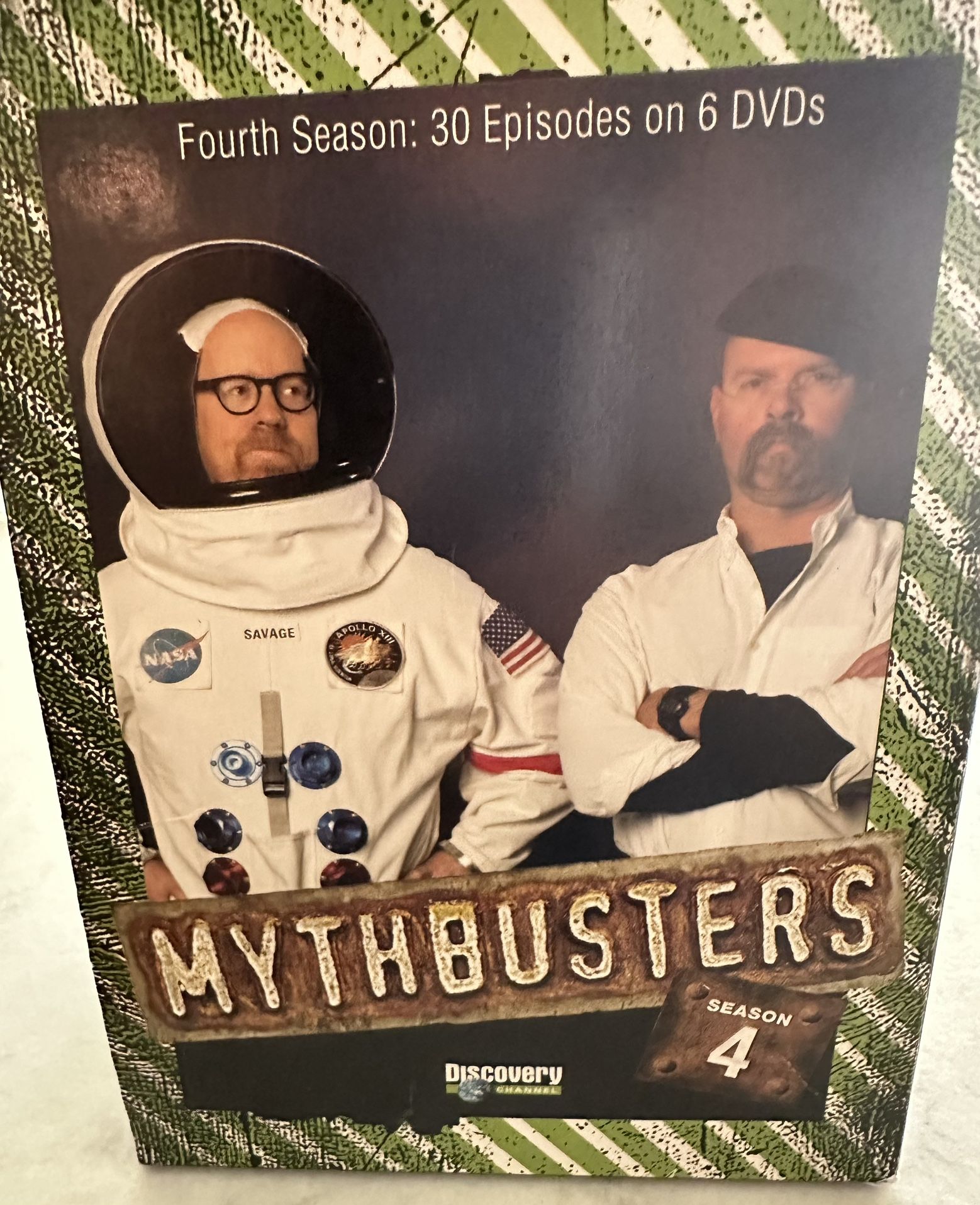 MythBusters: The Complete Fourth Season 4 (DVD, 2007, 6 Disc Bo x Set) Discovery