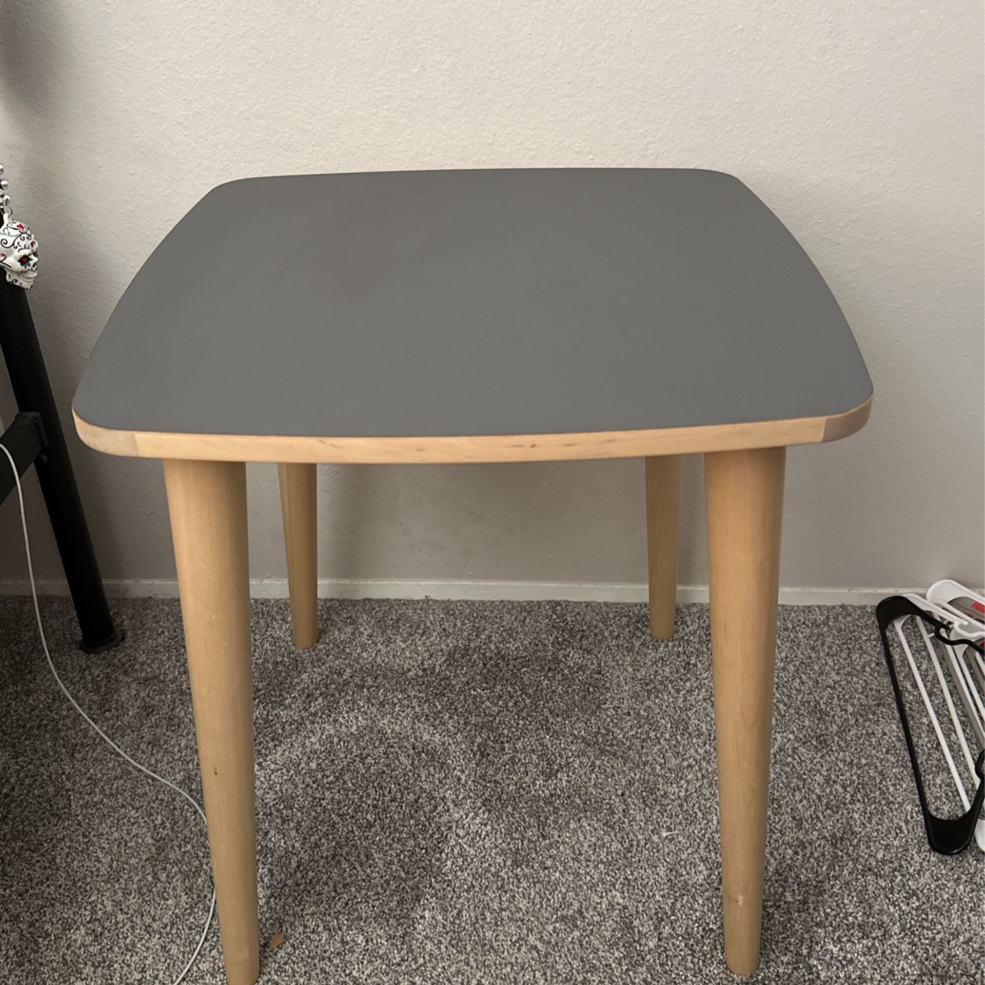 IKEA Space Grey Night Stand/table 