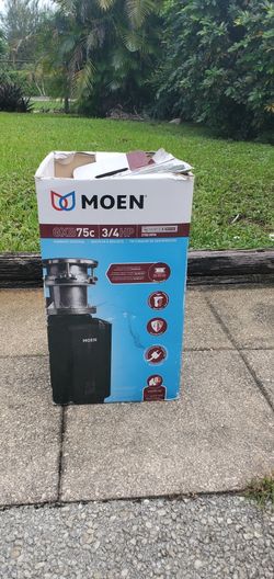New Moen never used open box garbage disposal