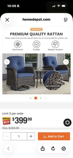 Swivel Glider Chair Set