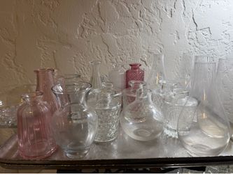 Bud vases / great for center pieces decoration