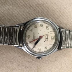 Vintage Landau Military Hand Wind 17 J Working Perfect Swiss Made 