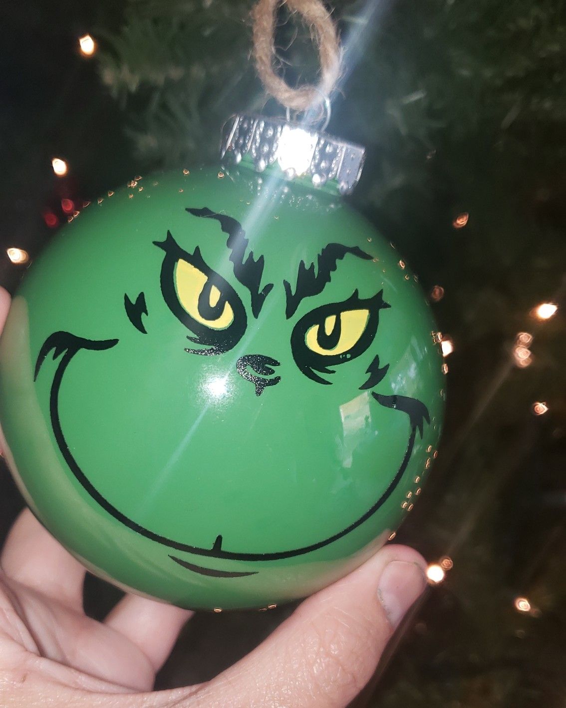 $5 dollar grinch ornaments.